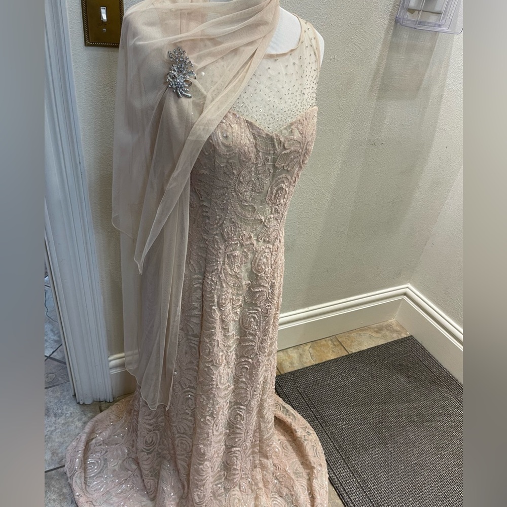 Formal embellished gown